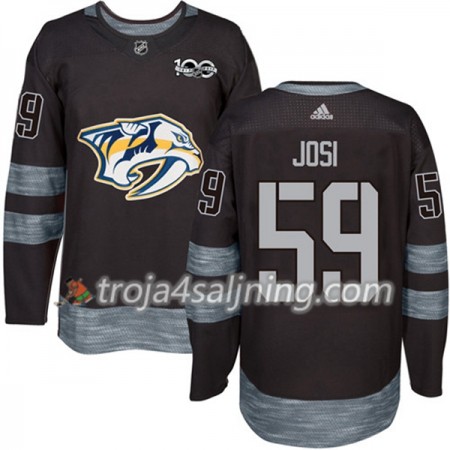 Nashville Predators tröja Roman Josi 59 1917-2017 100th Anniversary Adidas Svart Authentic - NHL Tröjor Herr Nashville Predators tröja Roman Josi 59 1917-2017 100th Anniversary Adidas Svart Authentic - NHL Tröjor Herr